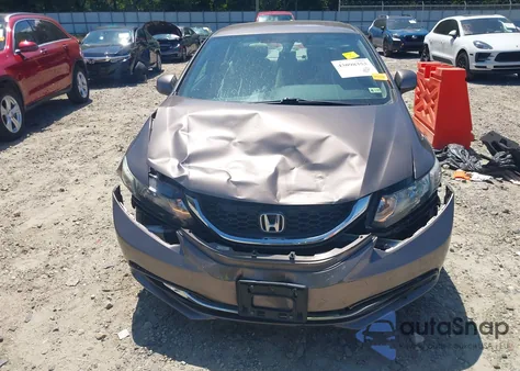 2013 Honda Civic Lx z USA, uszkodzony, nr VIN 2HGFB2F56DH528423